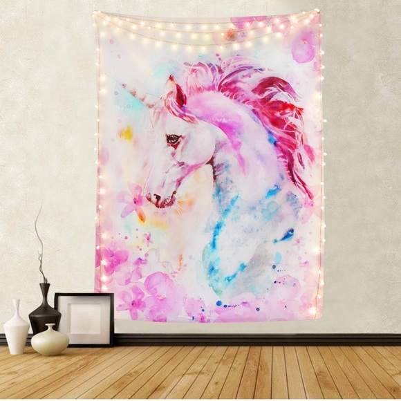 Colorful Unicorn Wall Tapestry | Never been used - Picture 3 of 4